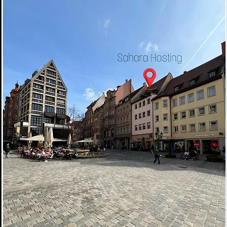 Sahara Hosting 1&3 Altstadt Self Checkin * Нюрнберг