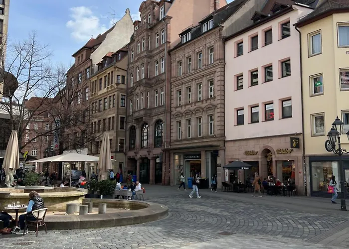 Апартаменты Sahara Hosting 1&3 Altstadt Self Checkin Нюрнберг